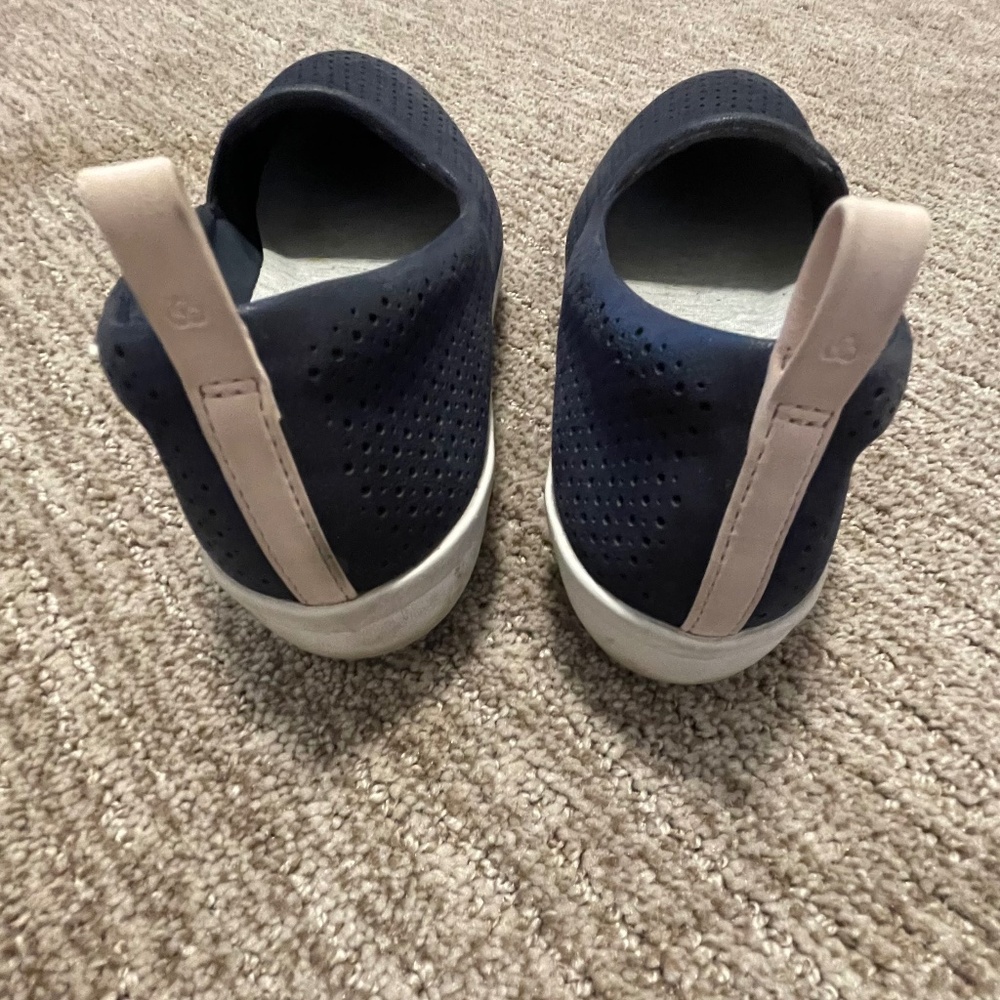 Clarks Collection Ayla Blair Women’s Flats – Size 6.5 – Navy Blue - Picture 4 of 8